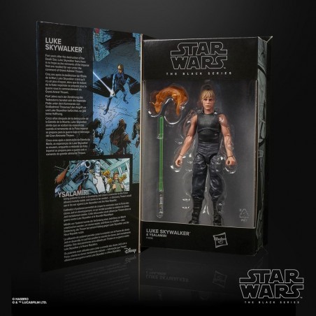 Star Wars HTTE Black Series Lucasfilm 50th Anniv. figurine 2021 Luke Skywalker & Ysalamiri 15 cm