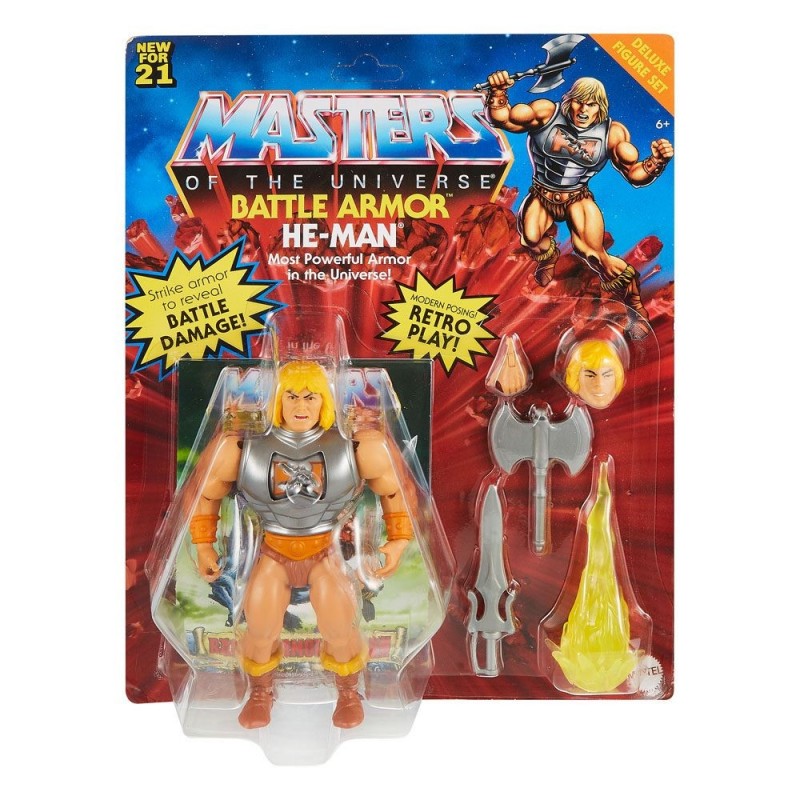 Masters of the Universe Deluxe 2021 figurine He-Man 14 cm