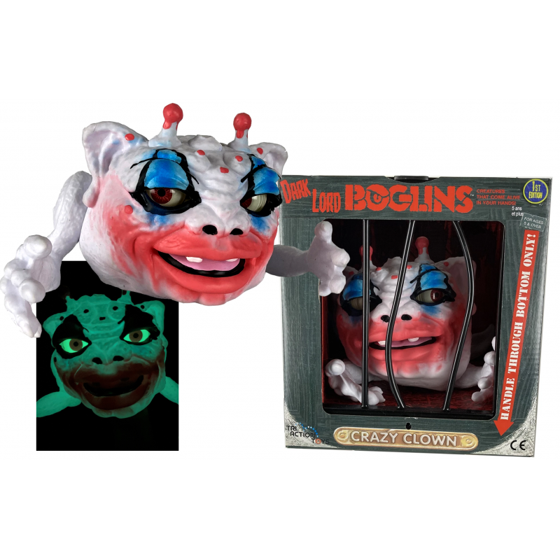  Les Boglins marionnette Dark Lord CrazyClown 17 cm  Halloween Edition 