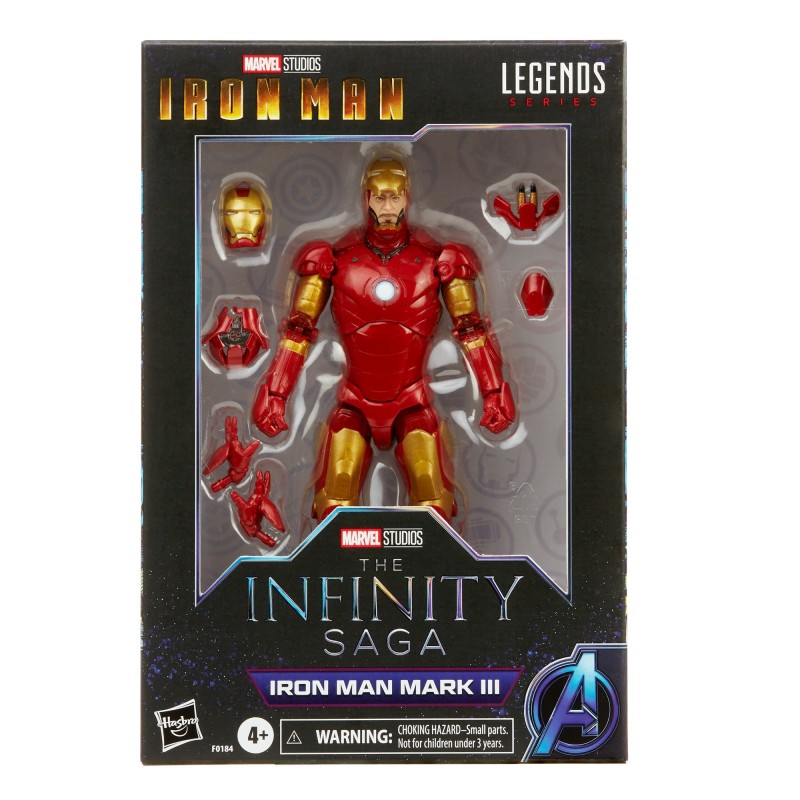 Figurine Marvel Edition des 10 Ans Iron Man Mark 3 Flottement Magnétique