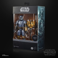 Figurine Star Wars Black Series 15cm Carbonized Mandalorian Paz Vizsla