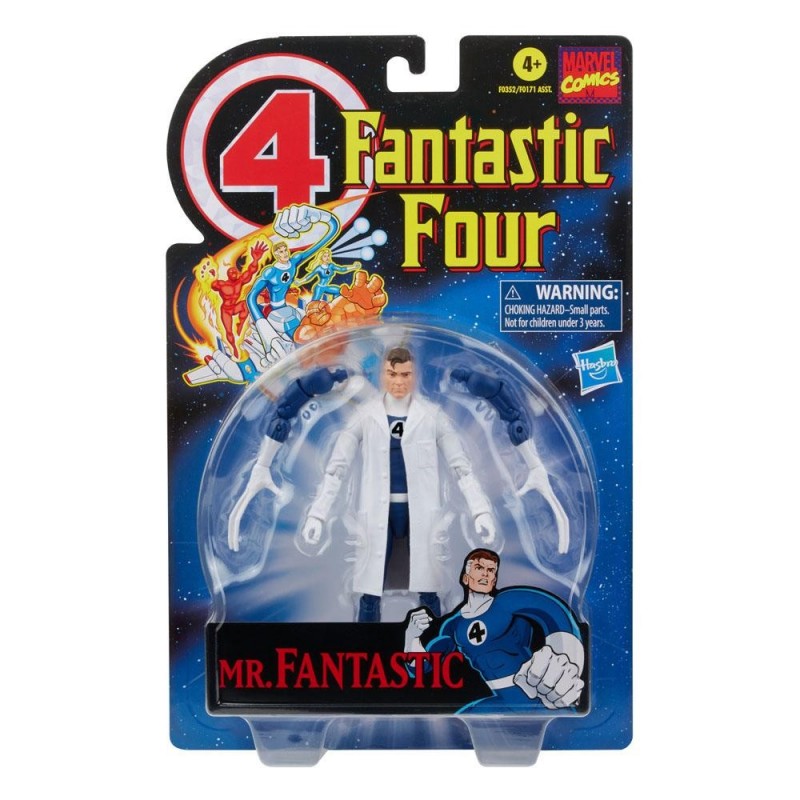 Marvel Legends Retro Collection Fantastic Four 15cm MR Fantastic