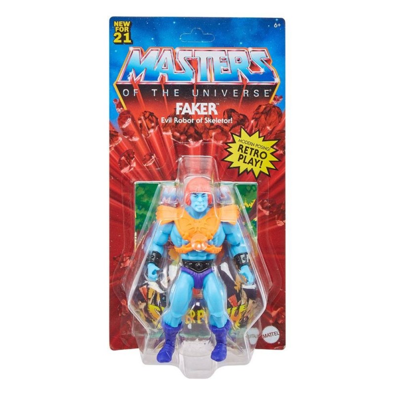 Masters of the Universe Origins 2021 figurine Faker 14 cm
