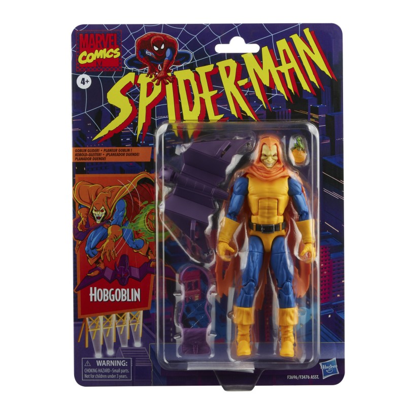 Figurine Marvel Legends Retro Spider-Man 15cm Hobgoblin