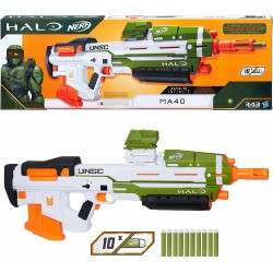 Nerf Halo MA40 et Flechettes Nerf 