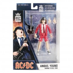 AC/DC figurine BST AXN Angus Young 13 cm Variante Red Version 