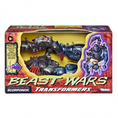 Tranformers Beast Wars Retro Kenner Scorponok 14cm