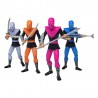 Tortues Ninja pack 4 figurines BST AXN Foot Soldiers 13 cm
