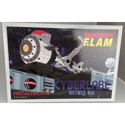 Précommande - Capitaine Flam Metaltech 11 Cyberlabe Retro Edition 23,5cm