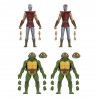 Tortues Ninja pack 4 figurines BST AXN Mirage Comics Foot Soldiers & Turtles Exclusive 13 cm