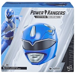 Power Rangers Lightning Collection Mighty Morphin Casque du Ranger bleu