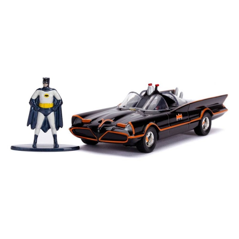 Batman Classic TV Series 1/32 1966 Classic Batmobile métal avec figurine