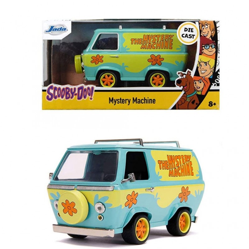 Scooby Doo 1/32 Hollywood Rides Mystery Van métal avec figurines
