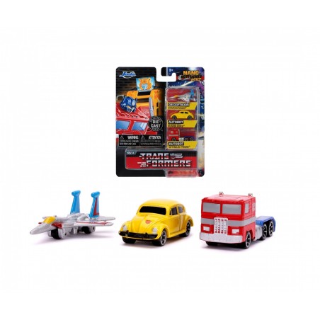 Transformers Voiture Nano Hollywood Rides 3-pack 