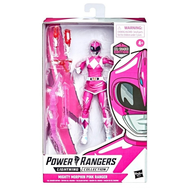 Figurine Power Rangers Lightning Collection Cel-Shaded Pink Ranger 15cm