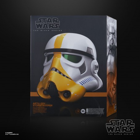 +PRECOMMANDE+ - Star Wars The Black Series Casque Artillery Stormtrooper Premium Electronic