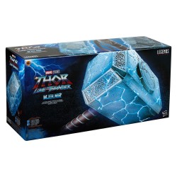 Thor: Love and Thunder Marvel Legends marteau électronique premium Mjolnir de Mighty Thor 49 cm