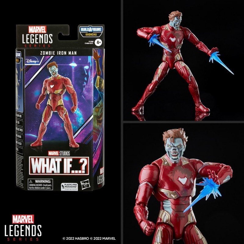 Figurine Marvel Legends  15cm What If? Zombie Iron Man 