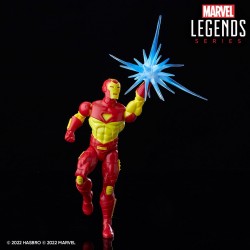 Figurine Marvel LegendsRetro 15cm SDCC2022 Iron Man Plasma Canon Exclusive 