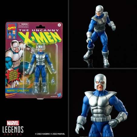 Figurine Marvel Legends Retro X-Men Ucanny 15cm  Marvel's Avalanche