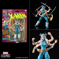 Figurine Marvel Legends Retro X-Men Ucanny 15cm  Marvel's Spiral 