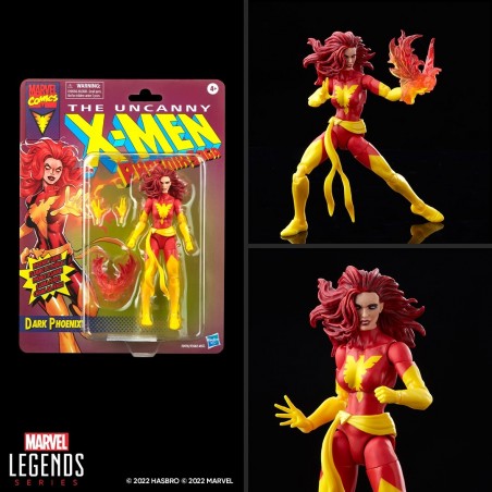 Figurine Marvel Legends Retro X-Men Ucanny 15cm  Dark Phoenix