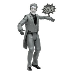 DC Retro figurine Batman 66 The Joker (Black & White TV Variant) 15 cm