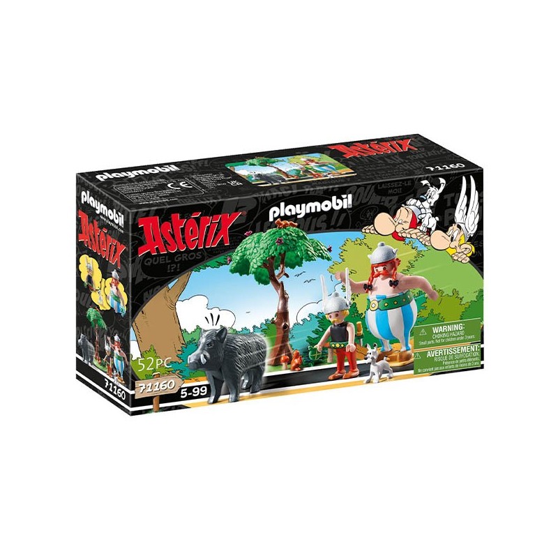 Review Playmobil Astérix : La Chasse au sanglier - set 71160 - FulguroPop