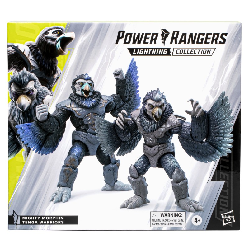 + PRECOMMANDE + - Power Rangers Lightning Collection Mighty Morphin Pack Guerriers Tenga