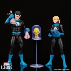 + PRECOMMANDE + - Hasbro Marvel Legends Series 15cm  Figurines Franklin Richards et Valeria Richards