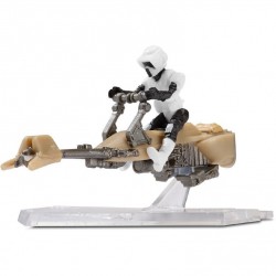Star Wars Micro Galaxy Sqadron Mystery Box Figurine + véhicule 