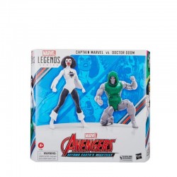 Figurine Hasbro Marvel Legends Series 15cm Captain Marvel vs. Doctor Doom
