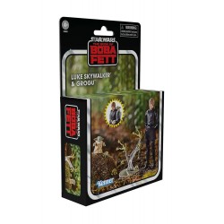 Star Wars: The Book of Boba Fett Vintage Collection figurines Luke Skywalker & Grogu 10 cm