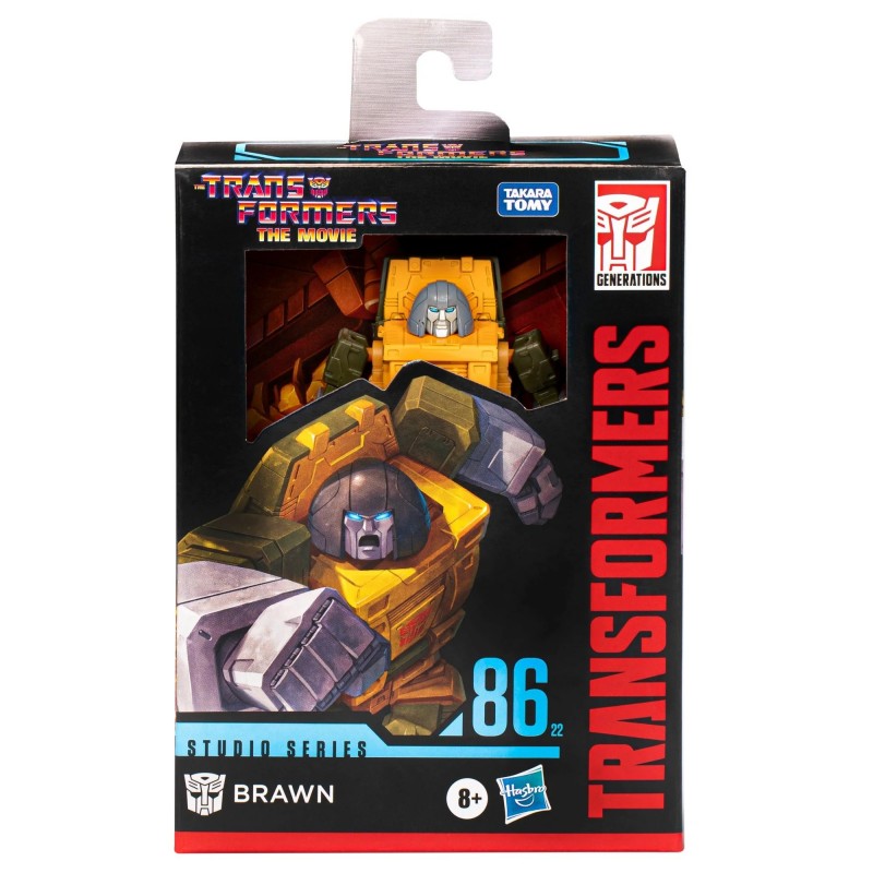+ PRECOMMANDE + - Transformers Generations Studio Series Deluxe 86-22 Brawn Les Transformers : le film