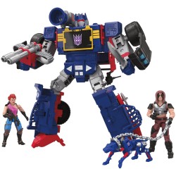 Transformers Collaborative G.I. Joe x Soundwave Dreadnok Thunder Machine - Zartan & Zarana
