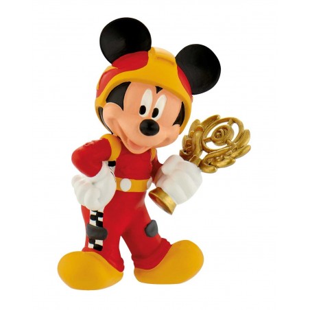 Figurine Disney Bullyland 15461 Mickey Pilote De Course