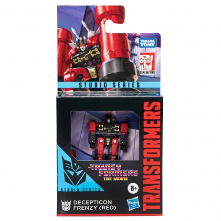 Transformers Generations Studio Series Origine Decepticon Frenzy (Rouge) 9cm 