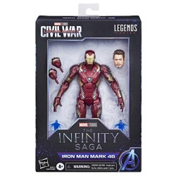 + PRECOMMANDE + - Figurine  Marvel Legends Series 15cm  Iron Man Mark 46