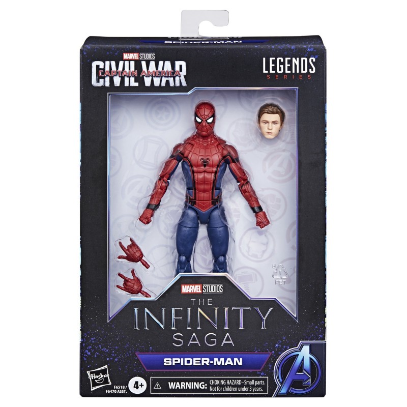 Hasbro Marvel Legends Series, figurine Spider-Man de 15 cm, figurines  Marvel Legends