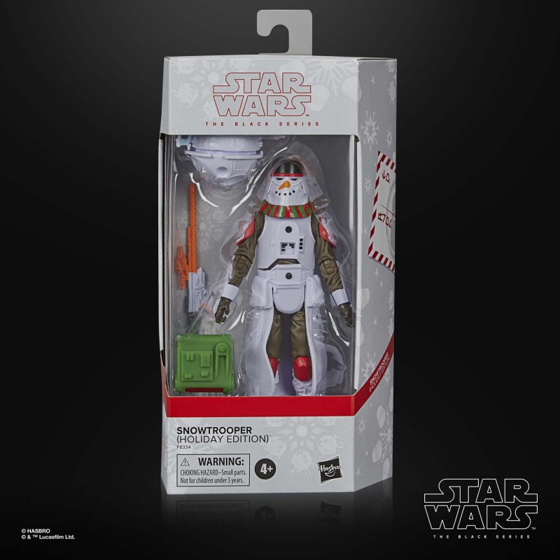 + PRECOMMANDE + - Figurine Star Wars The Black Series 15cm  Snowtrooper (Holiday Edition)
