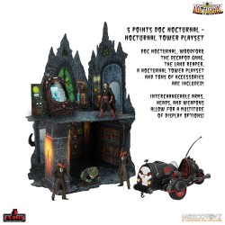 + PRECOMMANDE + - Doc Nocturnal figurines 5 Points Nocturnal Tower Playset 9 cm