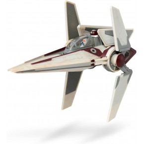  Micro Galaxy Squadron series 2 Medium10cm Set de 4 - V-Wing - Anakin Starfighter X wing Poe classic et Chase