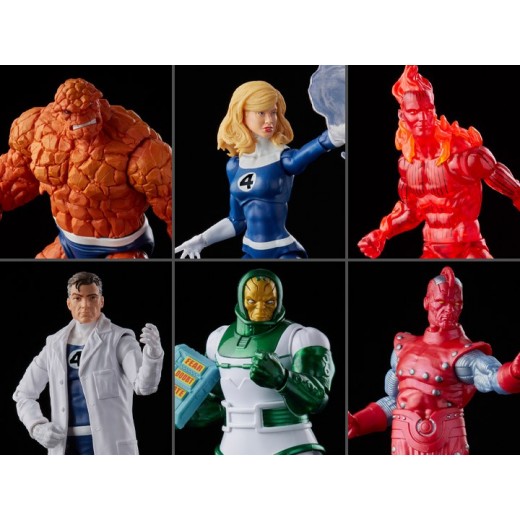 Figurine Marvel Legends Fantastic Four  2021 Set de 6 figurines 