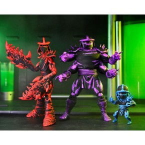+ PRECOMMANDE + - Teenage Mutant Ninja Turtles (Mirage Comics) figurines Shredder Clones Box Set 18 cm