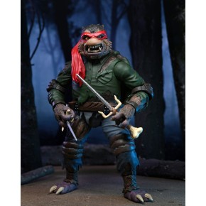 + PRECOMMANDE + -Universal Monsters x Teenage Mutant Ninja Turtles figurine Ultimate Raphael as The Wolfman 18 cm Neca Pré-co...