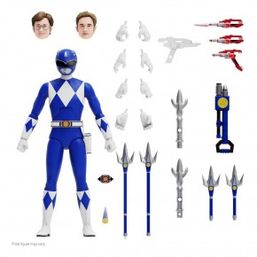 Mighty Morphin Power Rangers figurine Ultimates Blue Ranger 18 cm
