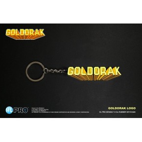 Goldorak porte-clés caoutchouc Logo 7 cm