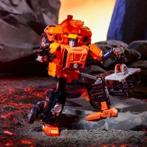 Transformers Generations Legacy United Leader Class figurine G1 Triple Changer Sandstorm 19 cm