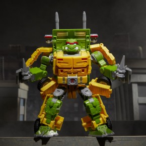 Figurine Transformers Collaborative Tortues  x Transformers Party Wallop