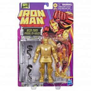 +PRECOMMANDE+ - Figurine Marvel Legends Series 15cm Iron Man (Model 01 - Gold)